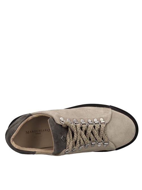 Stringate in camoscio MARECHIARO 1962 | BORMIO CAM.BEIGE-GRIGIO
